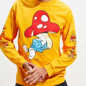 Smurf long sleeve T-shirt| URBAN outfitters
